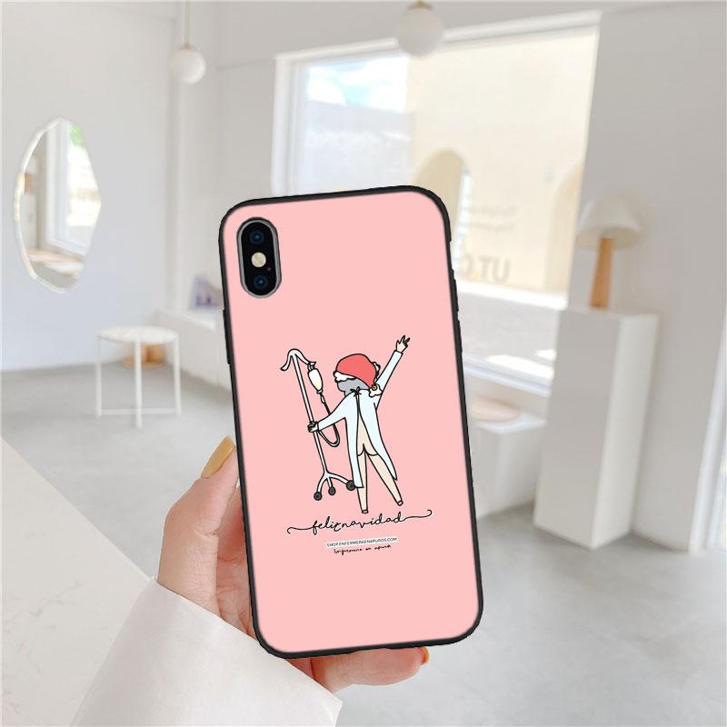 PP50 Nurse Doctor Stethoscope Soft Shell Phone Case for Xiaomi Xiaomi Poco M4 M5 M6 M7 X3 X6 X7 F8 Ultra Pro GT NFC