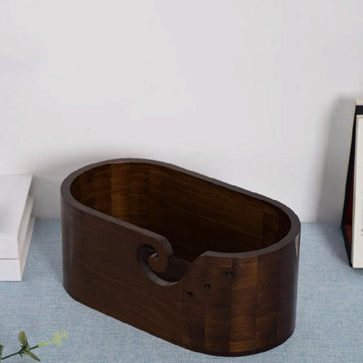 Oval Knitting Bowl Yarn Bowl Crocheting Bowl Knitting Bowl Holder Yarn Storage Crochet Bowl Knitting Accessories