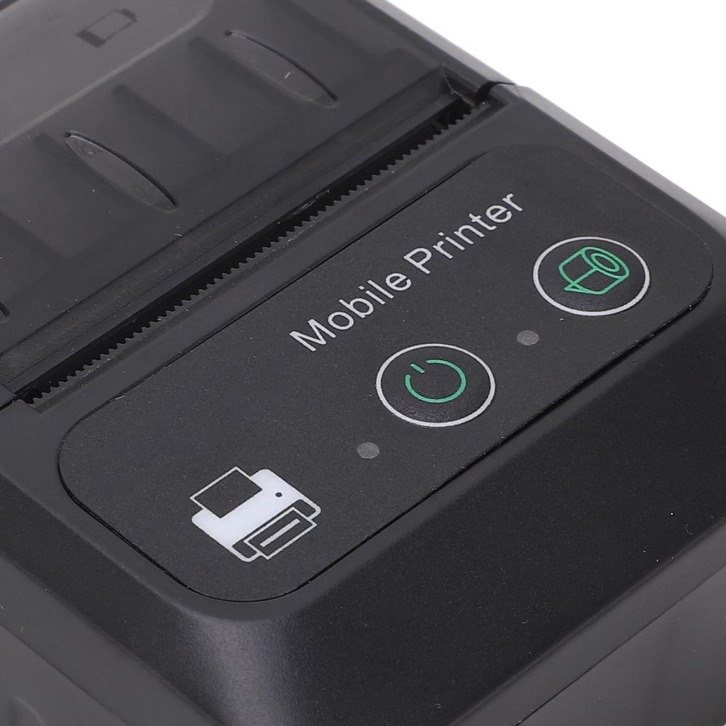 58mm Portable Mini Thermal QR  Printer 2in Cordless USB Receipt Ticket Thermal Printer for Android Ticket Thermal Printer
