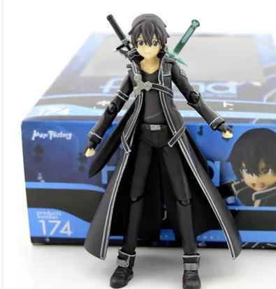 Figma Anime Sword Art Online 15cm Ausna kirigaya kazuto Actionfigur im Karton Spielzeug
