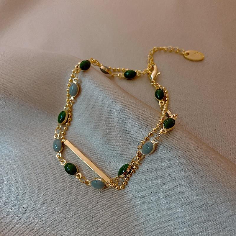South Korea Dongdaemun Bracelet Female Ins Personality Design Cold Wind French Bracelet Tide