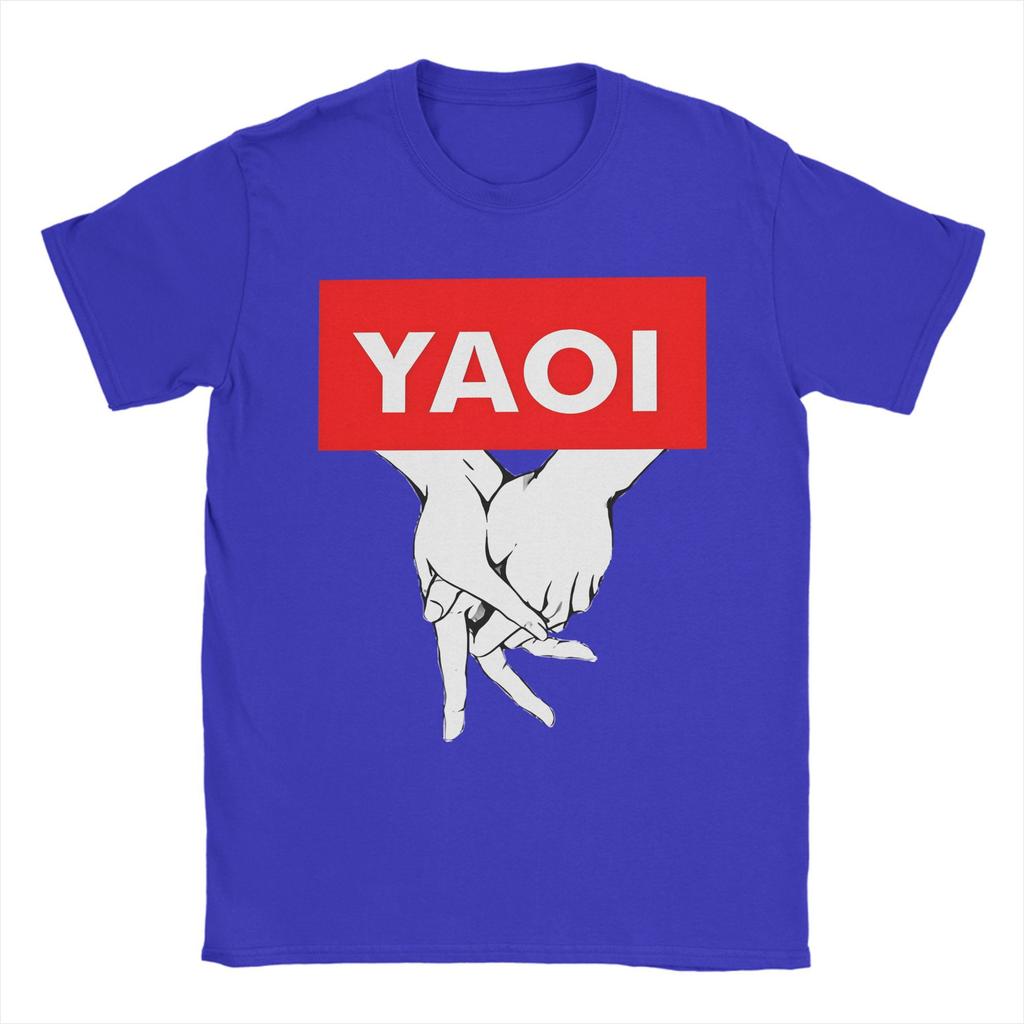 I Love Yaoi T Shirt Hip Hop T Shirts Short Sleeve Vintage Tshirt Summer 100 Cotton O-Neck Oversized Top Tees