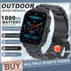 New Fashion Sports Smart Watch Men Women 2.04-Inch HD AMOLED Full Touch Screen IP68 Waterproof Bluetooth Call SmartWatches