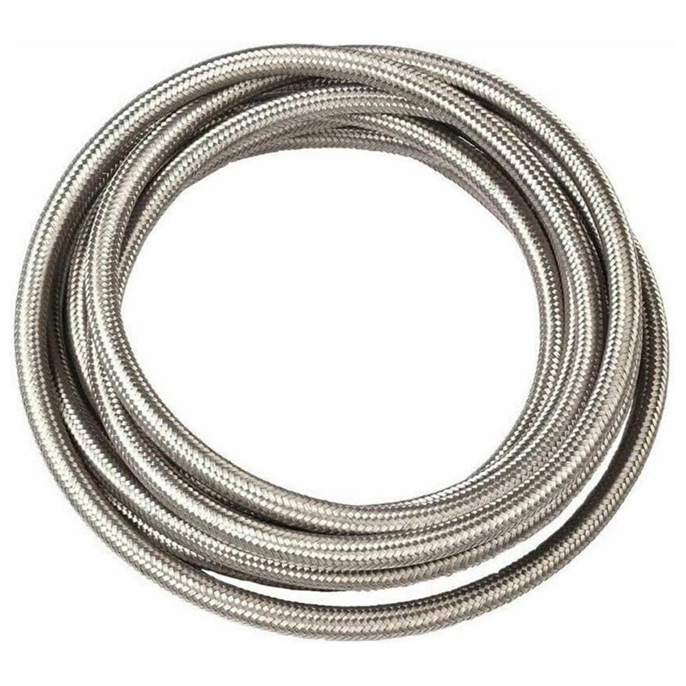 

50cm Motorcycle Radiator Fuel Pipe Sheath 304 Stainless Steel Braided Hose Type A