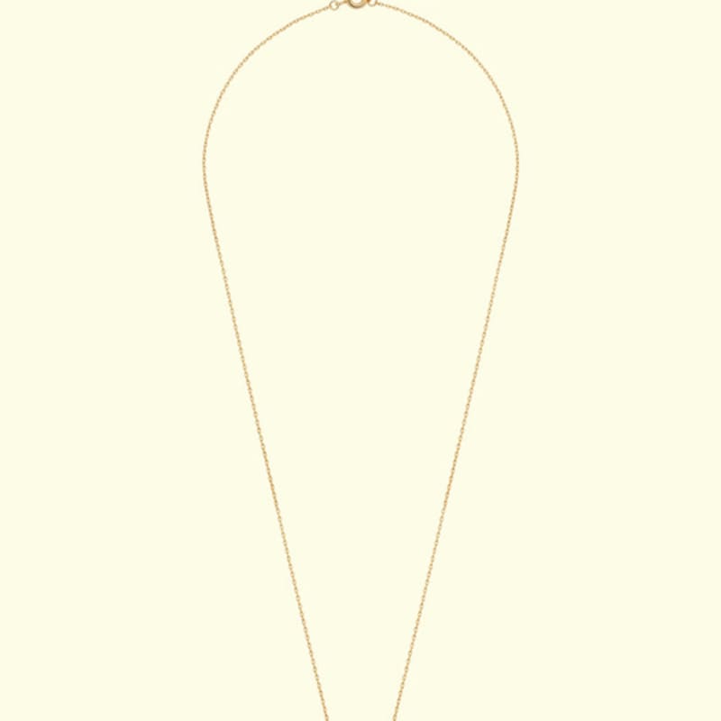 L’OMBRILLANT Black Cubic Heart Necklace