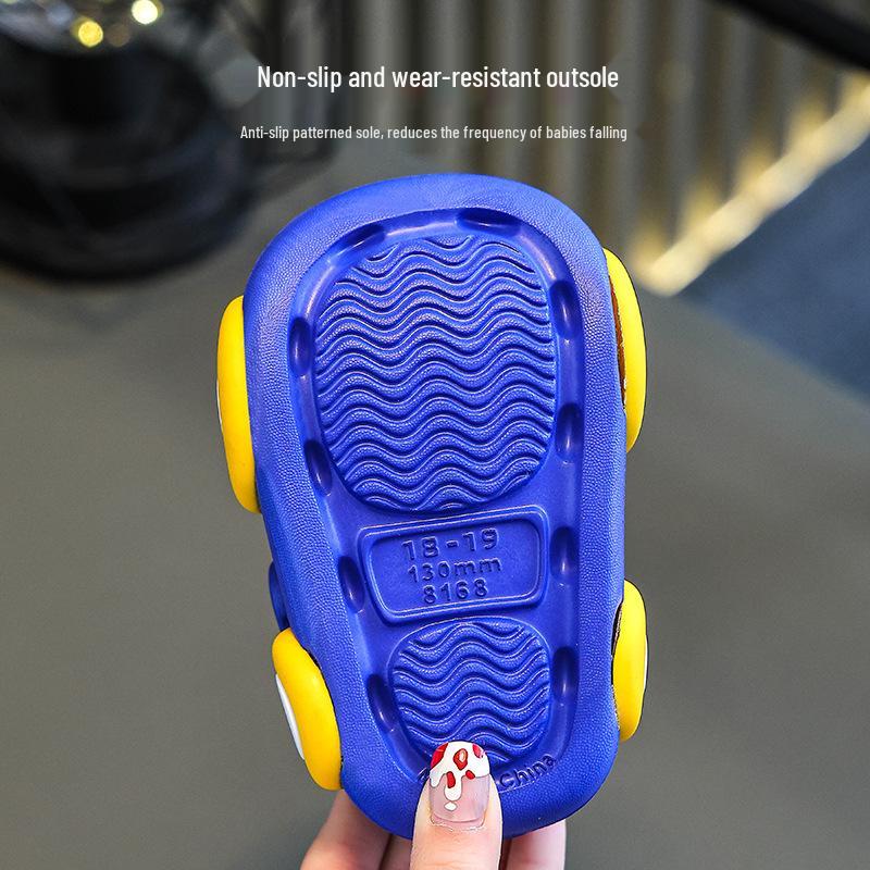 Kids' Non-slip Luminous Summer Slippers for Ages 1-3