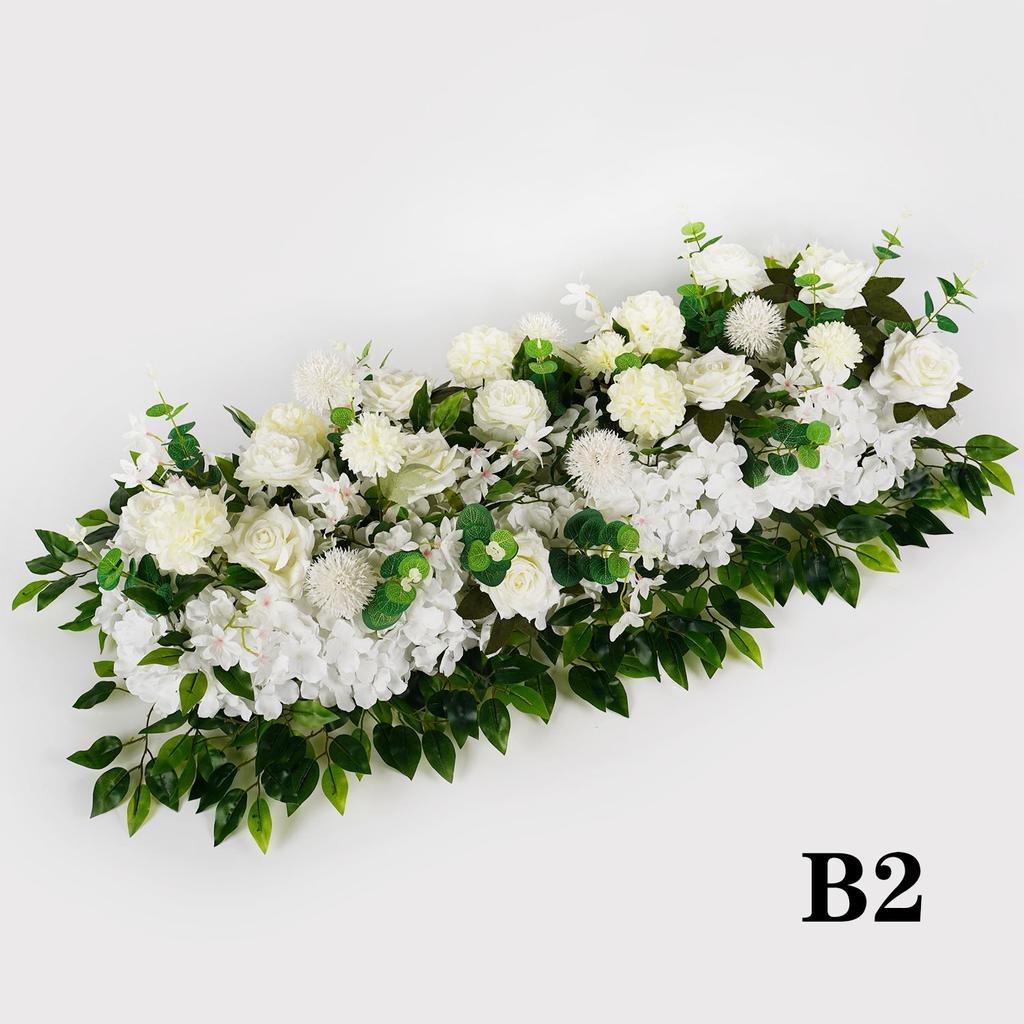Artificial 100CM Flower Row Wedding Table Flower Floor Row Arrangement Flower Background Party Flower Decoration