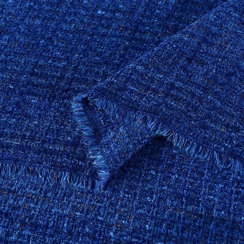 100x150cmLuxury Korean Style Tweed Fabric Dress for Coats Clothing Sewing Plain Soft Skin-friendly Cloth Needlework Drape