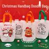 DIY Christmas Coloring Tote Bag for Kids – Non-Woven Graffiti Gift Bag