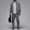 Jordan Essentials Solid Color Hoodie With Zipper Men Tops Grey FQ1867-091