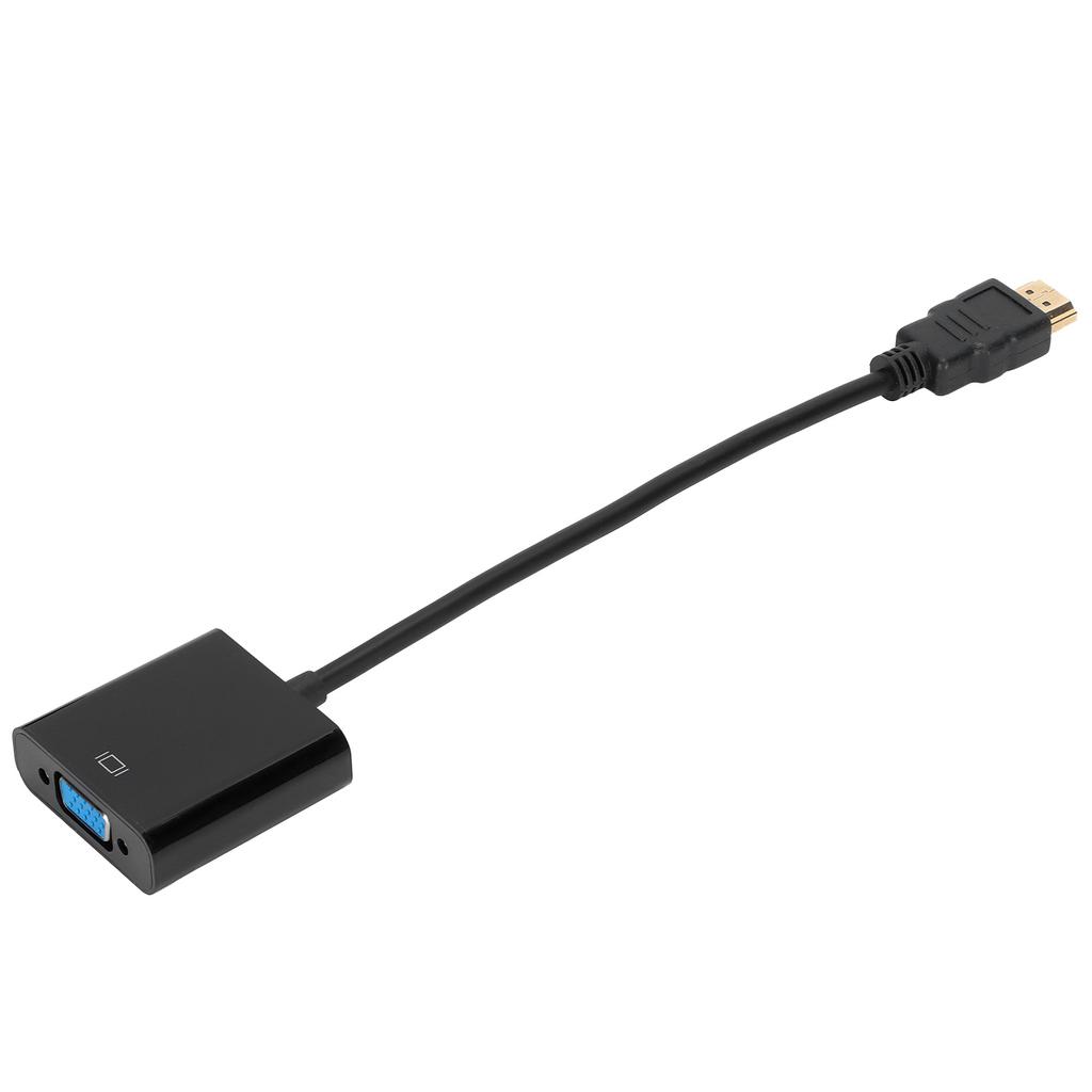 HighDefinition Multimedia Interface to VGA Adapter 1080P HD Portable ABS Converter