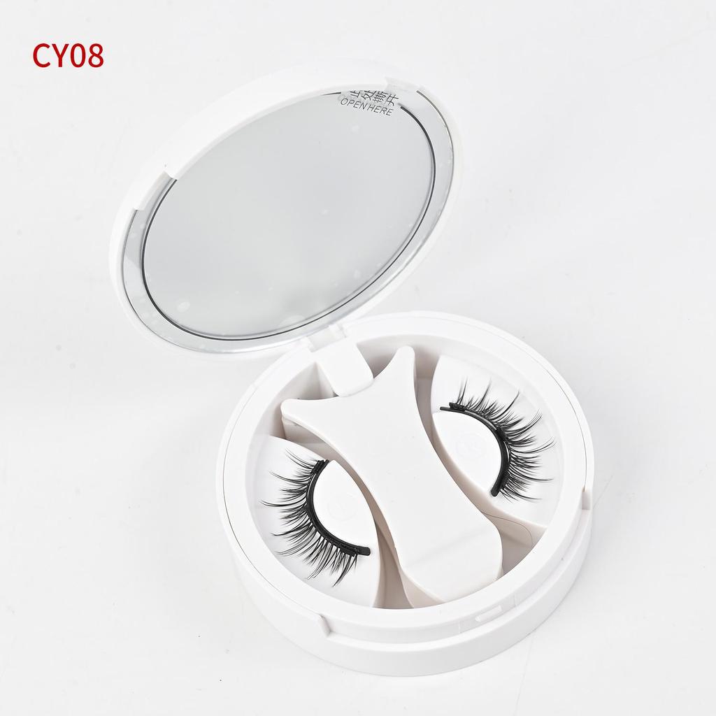 Magnetic Reusable Eyelashes in Glue-Free Portable Case for Beginners