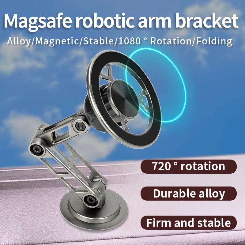 Přeshraniční magnetický držák na telefon do auta Magsafe s 360° rotací