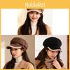 Safari Style Beige Wool Felt Cloche Hat For Fall Winter Warmth And Casual Chic