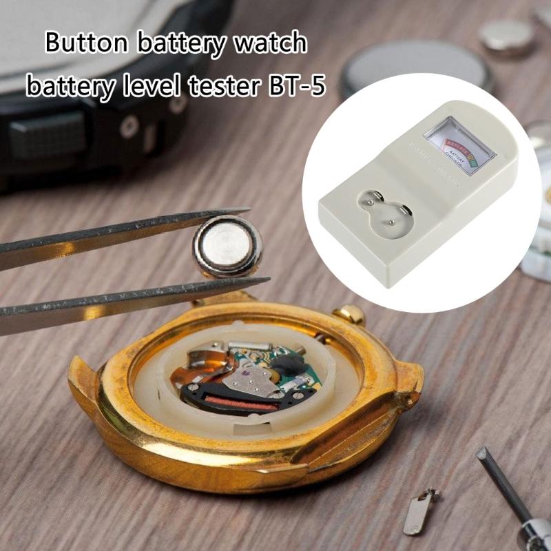 Hand  Watch Battery Health Monitors Coin Battery Tester General Us Essential Tool For Business Professional & Travel