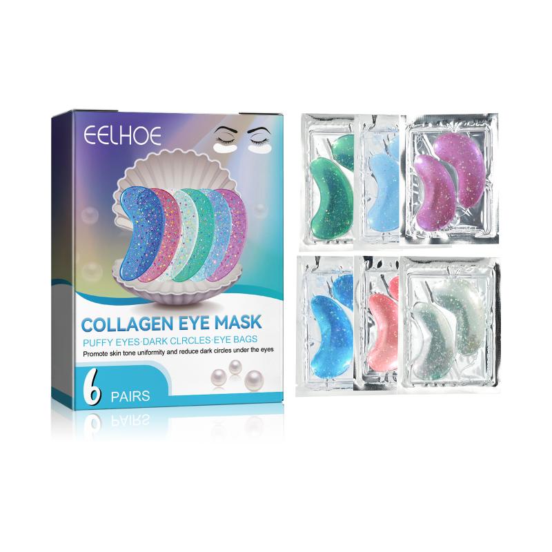 Collagen Eye Mask Anti Dark Circles Under The Eyes Moisturizing Anti-Wrinkles Anti-Aging Eye Patches