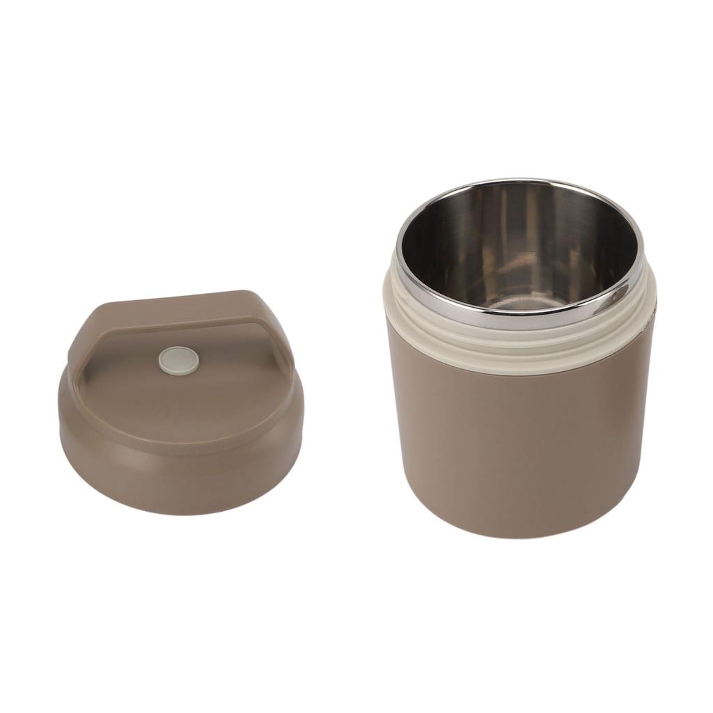 Thermal Food Container 420ml Stainless Steel Leakproof Thermal Insulation Handle Design Adult   Box for   Travel