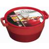 Round Casserole - - Slow Cook - 28 Cm - Red