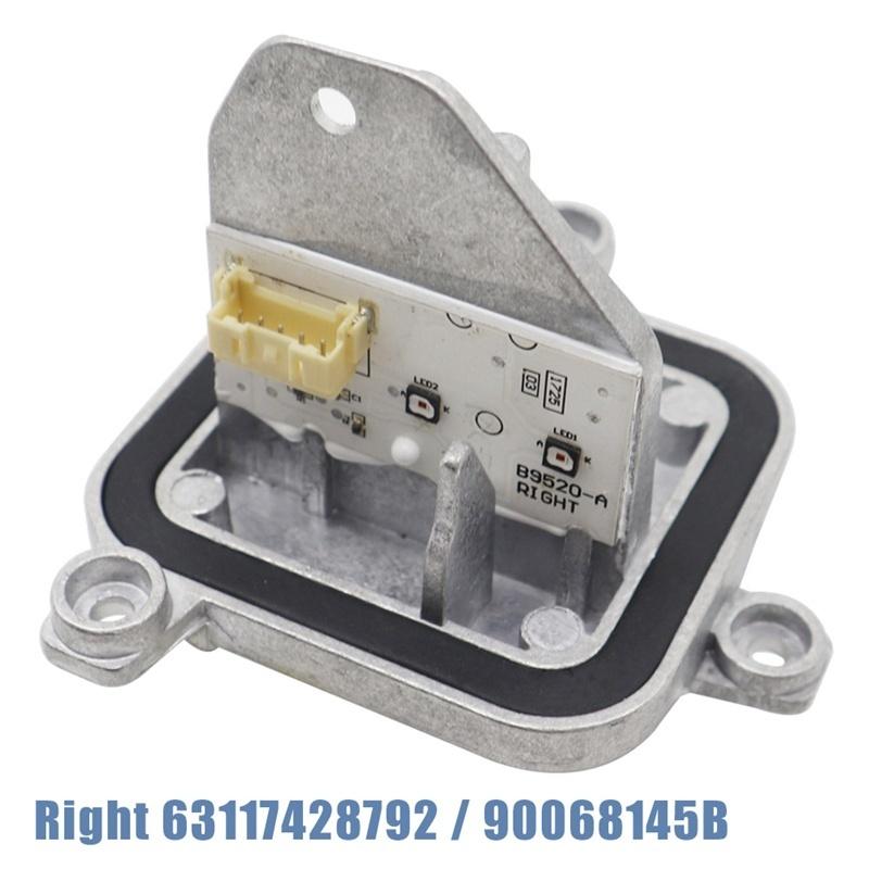 

2 шт. правая сторона для BMW X1 F48 2017-LED DRL, модуль управления дневными ходовыми огнями 63117428792 2