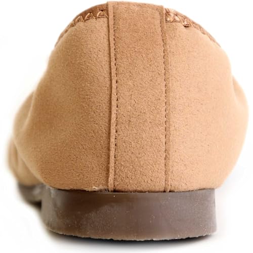 Arch Concierge Women's Low-Heel Pumps, Comfortable To Wear, Made In Japan, Size IM45251, D Beige, Small