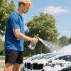 Car Foam Sprayer Adjustable Nozzle Pressure Washer Sprayer Foam Sprayer Adjustable Nozzle Foamer With Quick Connector Hose