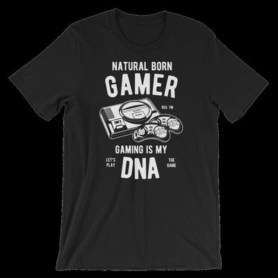 Natural Born Gamer Unisex tričko Prémiové tričko