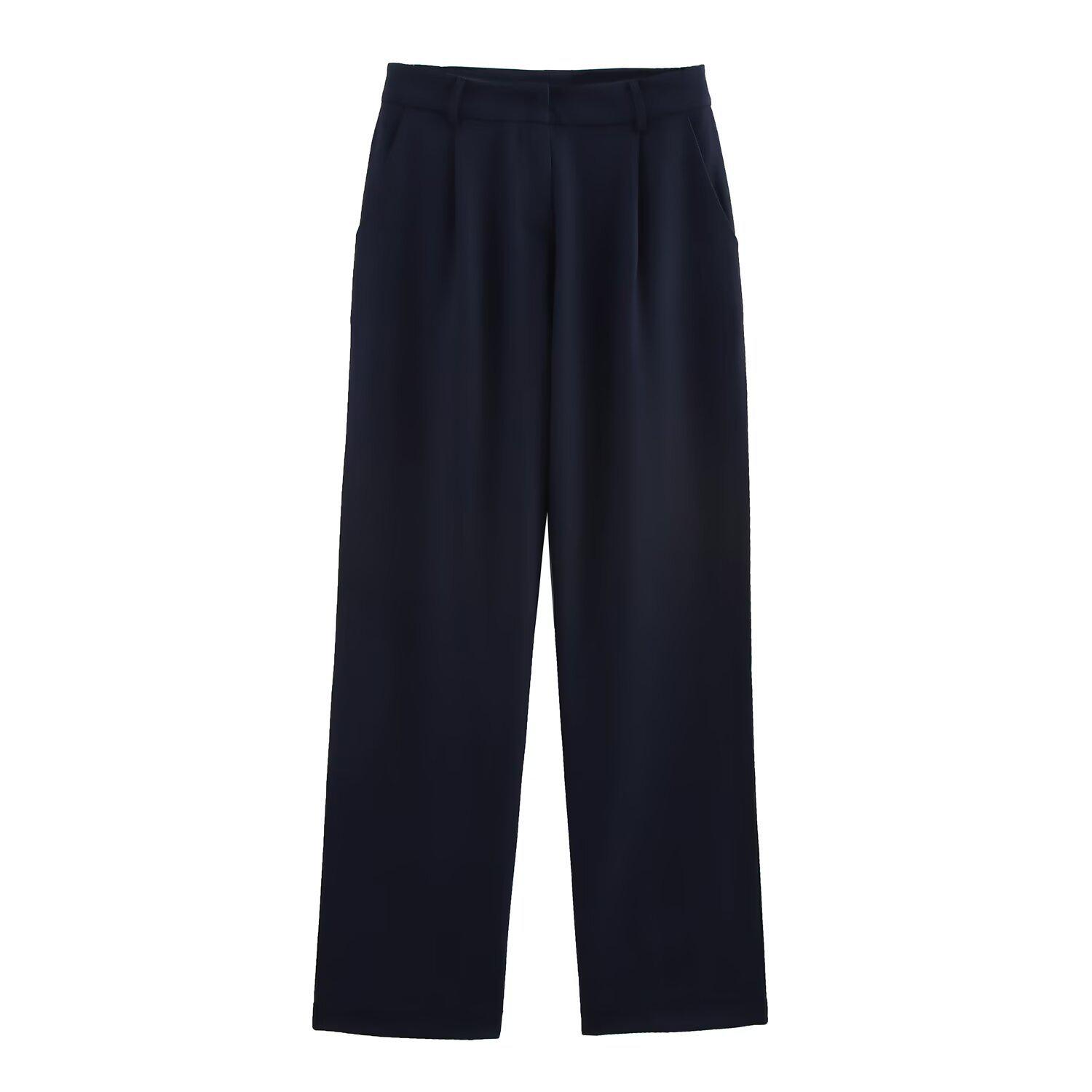 

Весна 2025 Европейский и Американский Женский Двубортный Пиджак + Комплект Брюк L