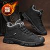 Männer Winter Schnee Stiefel Echtes Leder Turnschuhe Super Warm herren Stiefel Hohe qua Outdoor Männlichen Wanderschuhe Arbeitsschuhe Trekking99