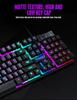 T-WOLF TF200 Gaming Keyboard & Mouse Set - Spanish/Russian Layout, USB Wired, Floating Design.