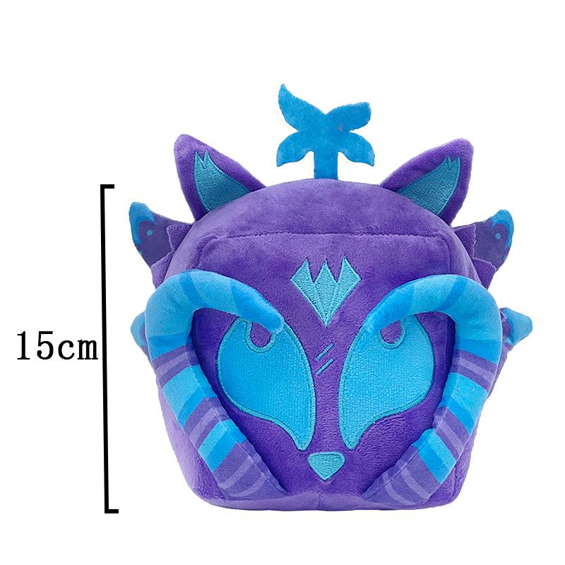 15cm Blox Fruits Plush Toy Buddha Kitssune Dragon Shadow Dough Spirit Fruit Soft Stuffed Anime Game Box Plushies Friend Gift