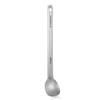 TOMSHOO Titanium Long Handle Spoon Outdoor Portable Dinner Spoon Cutlery Camping Backpacking Picnic Ultralight 15g
