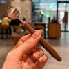 Stainless Steel Walnut Handle Coffee Measuring Spoon