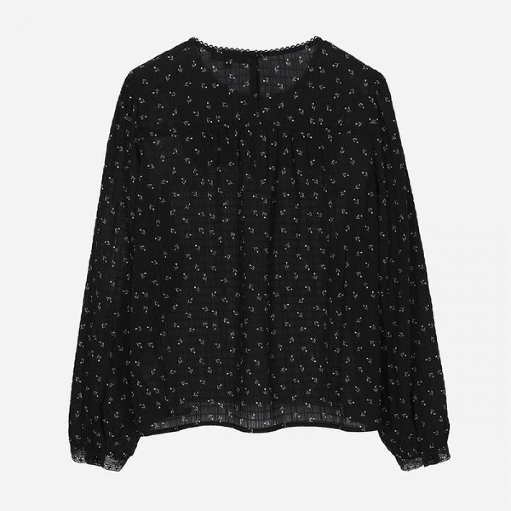 Thursday Island Round Neck York Flower Blouse T262mbl152w