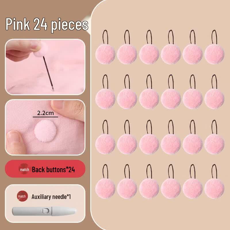 LIEI No-Needle Plush Quilt Fasteners
