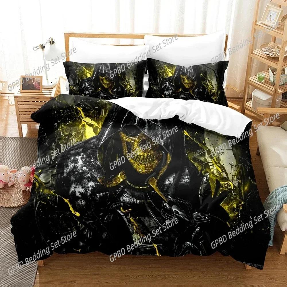 Comforter 3D Game Death Stranding Bedding Set 3D Printed Suitable For Bedroom Kids Home Textile