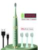 Sonic Electric Toothbrushes for Adults Kids Smart Timer Rechargeable Whitening Toothbrush IPX7 Waterproof 8 Heads