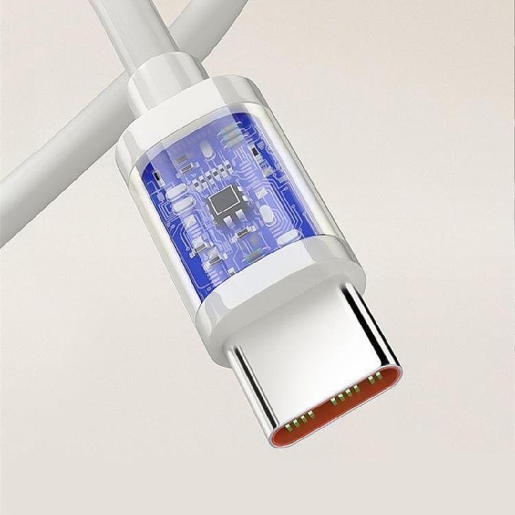 Quick Charging Cord USB to Type C Charger Cable Data Transmission Wire Line Support 6A 66W Power for Phone 15 Series