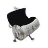 Women's Silver Brass Metal Handle Clutch Handmade Antique Ethnic Hand Clutch