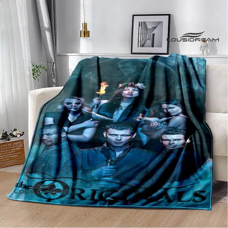 Die Originale Klaus Mikaelson bedruckte Decken Warme Flanelldecken Weiche und bequeme Bettwäsche Geburtstagsgeschenk