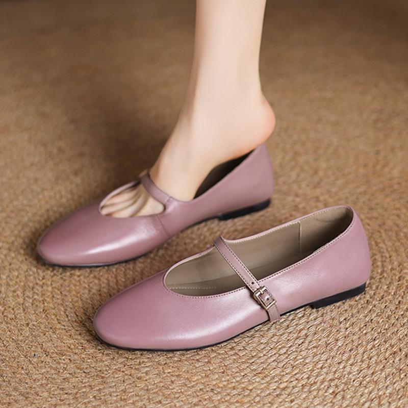 Fashion AIYUQI Women's Mary Jane Shoes 2025 New Flat Shoes Female Non-slip Shallow Large Size  Ballet Shoes For Women