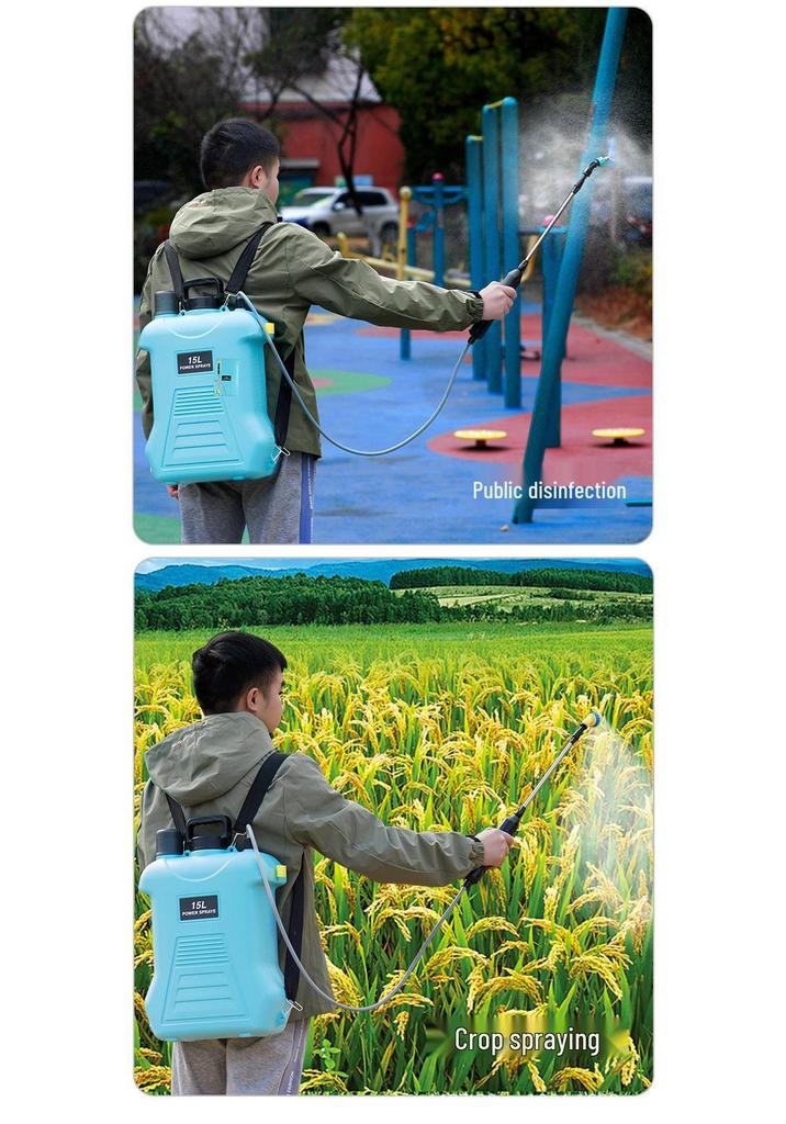 15L Electric Backpack Sprayer for Gardening & Agriculture