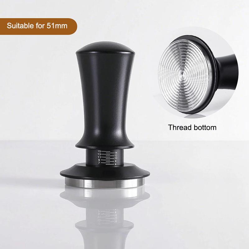 51 mm 53 mm 58 mm Espresso-Tamper Kompatibel mit Delonghi Espresso-Kaffeemaschine Premium Barista Espresso-Kaffee-Tamper