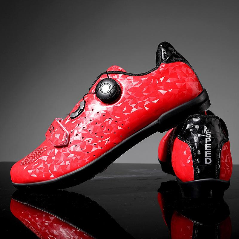 Autumn New Large-size Cycling Shoes for Men and Women, Mountain Hard-soled Professional Cycling Shoes with Locks