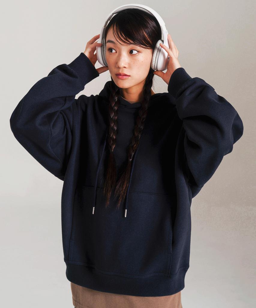 Hano Heavy Crop Hoodie 6-Piece Navy Yhhd2527