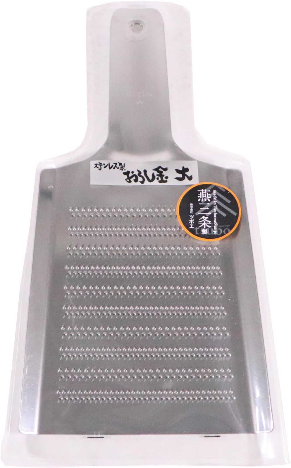 

Tsuboe Large Grater Stainless Made in Japan BOL8101 (Double-toothed) ST-030 18-0 Steel,