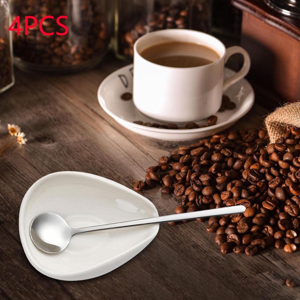 Tasses de Dosage pour Grains de Café Plateau Unique avec Cuillères Ustensile Bols de Pesée pour