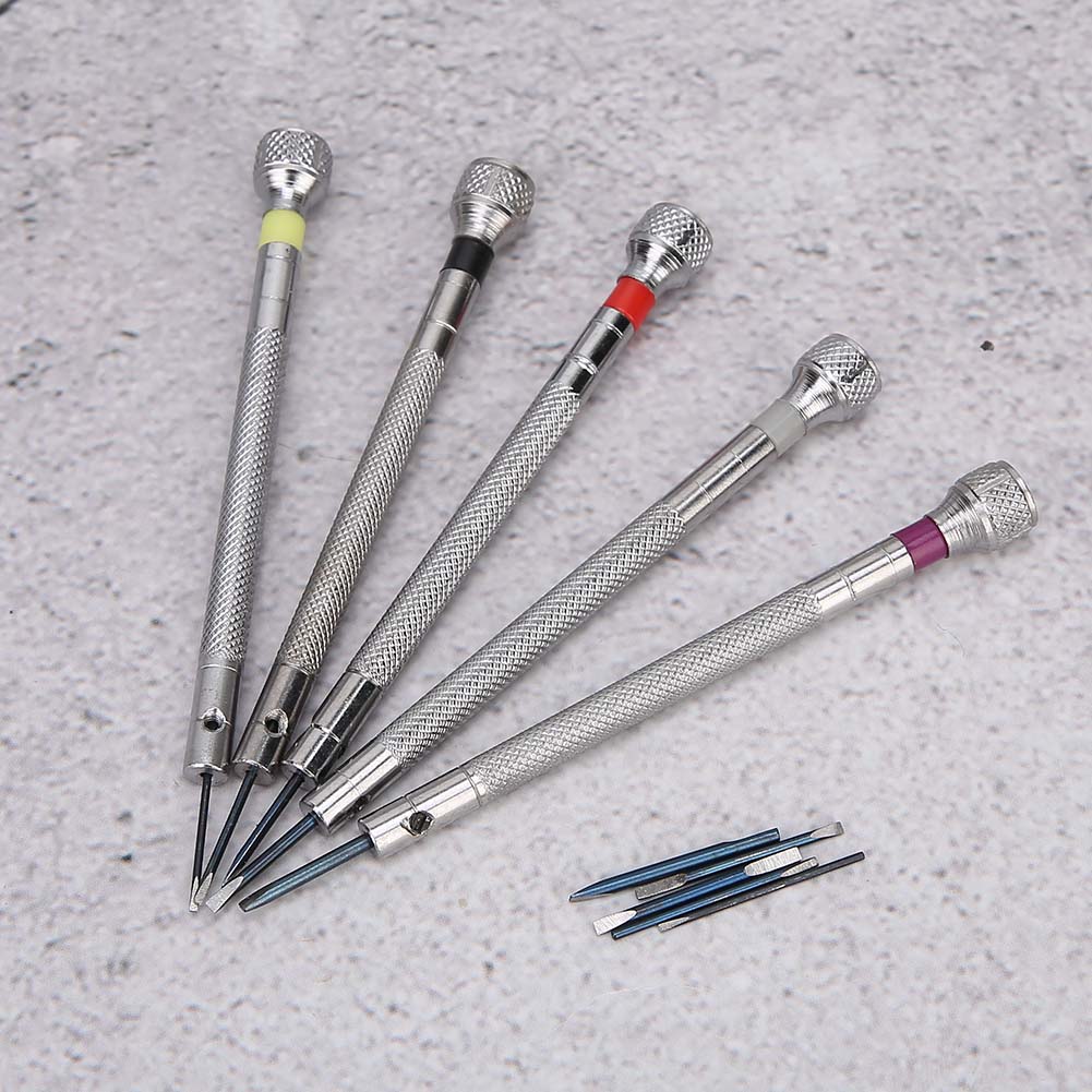 Watch Screwdrivers Spring Steel Slot Watch Repairing Screwdrivers Watch Repair Tools