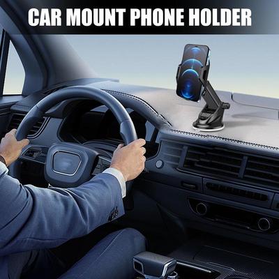 Vakuum Handyhalter Saug-Handyhalter Smartphone Basis Halter Griff für Armaturenbrett Fahrzeug Navigation Fahrtenaufnahme Vlogging