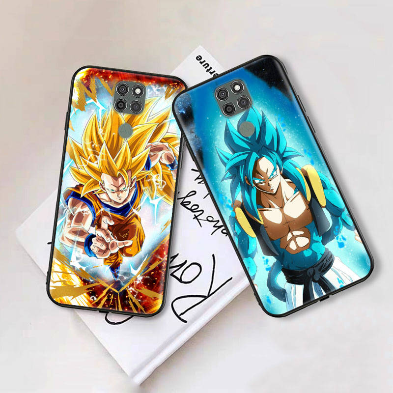 Husă Neagră pentru iPhone 16 15 Plus 14 13 12 11 Pro 8 6 SE XR XS Max P30 Nova 5T Y5P Y6 Y7 Y8P Y9 Realme C30 C33 C31 W-85 Dragon Ball Z