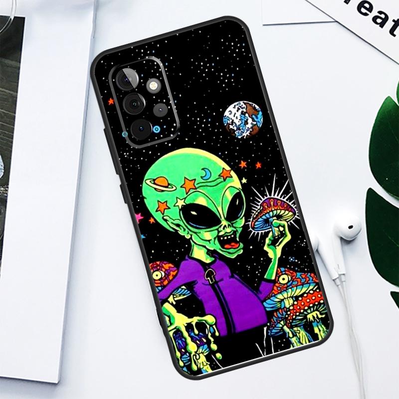 Alien UFO For Samsung Galaxy A13 A53 A33 A54 A34 A14 A55 A35 A15 A05 A06 A16 A22 A32 A52 Phone Case